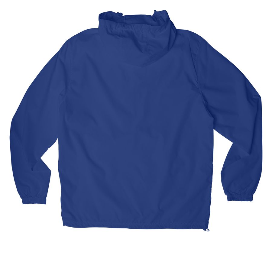 CF Advanced credential jacket2, a True Royal Packable Anorak (back-view)