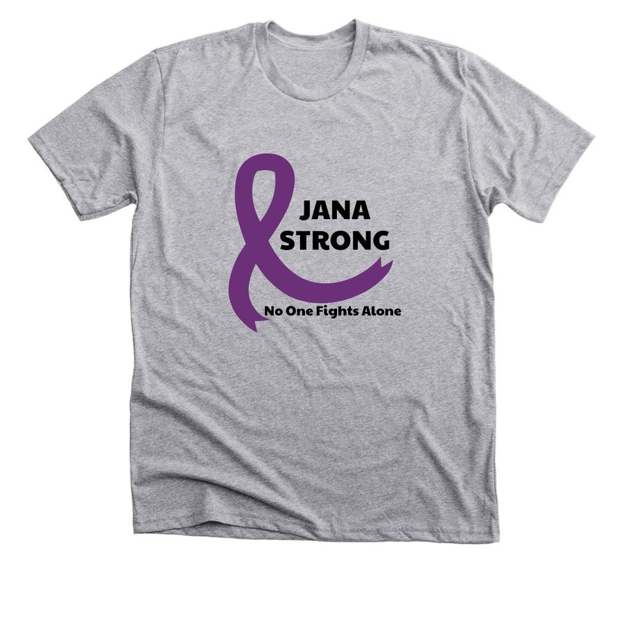 Jana Strong, a Athletic Heather Premium Unisex Tee