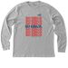 Fishers Resists NO KINGS, a Athletic Heather Premium Long Sleeve Tee