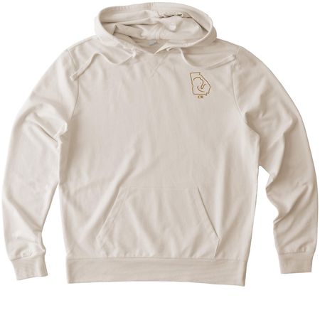 MAGA BARREL, a White Sand Allmade Organic French Terry Pullover Hoodie