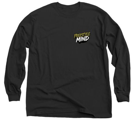 Freestyle Mind Collection, a Black Classic Long Sleeve Tee