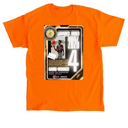 HAWTHORNE SIGNING SHIRTS&nbsp;, a Orange Classic Unisex Tee