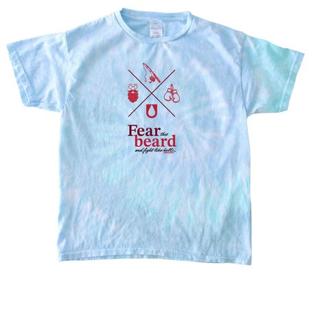Fear the Beard Shirts and Sweatshirts, a Lagoon Youth Tie Dye Tee