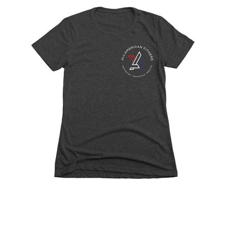 All-American Eagle&nbsp;, a Charcoal Women's Slim Fit Tee