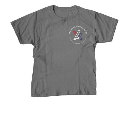 All-American Eagle&nbsp;, a Charcoal Youth Unisex Tee
