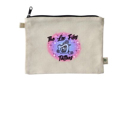 Airbrush Pouch&nbsp;, a Natural 9"x7" Hemp Blend Pouch