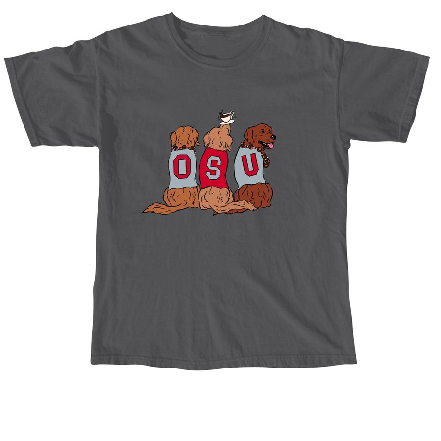 CBCC Pups, a Pepper Comfort Colors Unisex Tee