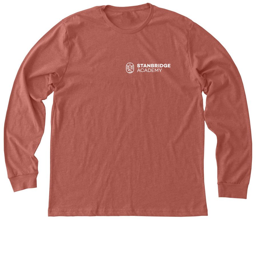 Stanbridge Long Sleeve Tees, a Heather Clay Premium Long Sleeve Tee
