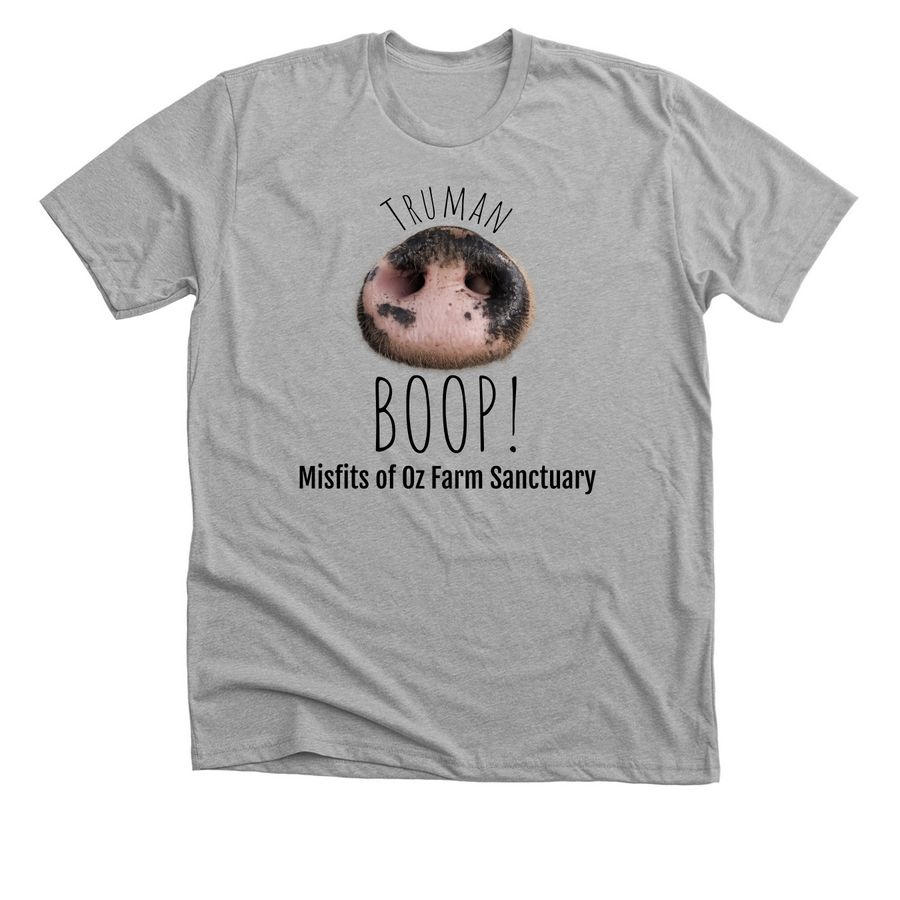 Truman Boop!&nbsp;, a Athletic Heather Premium Unisex Tee