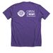 Official Mardi Gras Purina Pet Parade Wear!&nbsp;&nbsp;, a Heather Team Purple Premium Unisex Tee (back-view)