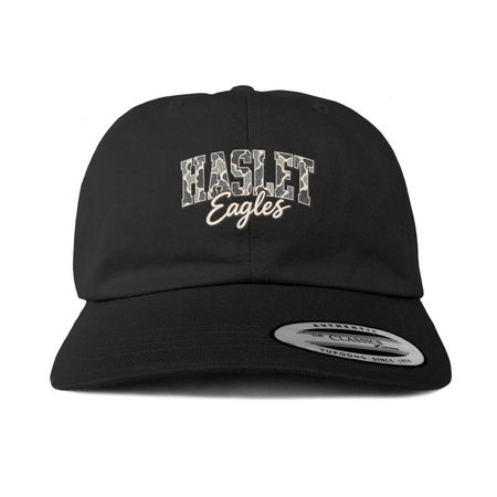Camo Haslet Baseball Cap, a Black Printed Classic Baseball Cap