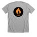 ?Wear the Mission: FFRP Shirts, a Athletic Heather Premium Unisex Tee (back-view)