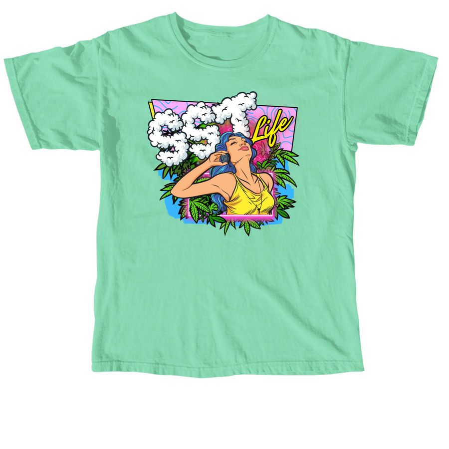 SSTLife - Vibes Baby, a Island Reef Comfort Colors Unisex Tee