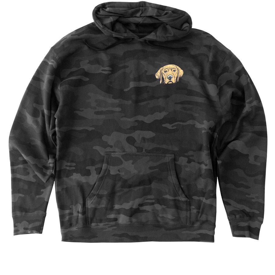 Skye Sweatshirts & Hoodies, a Black Camo Heavyweight Camo Pullover Hoodie