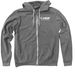 MRF Zip Up Hoodie, a Deep Heather Zip Up Hoodie
