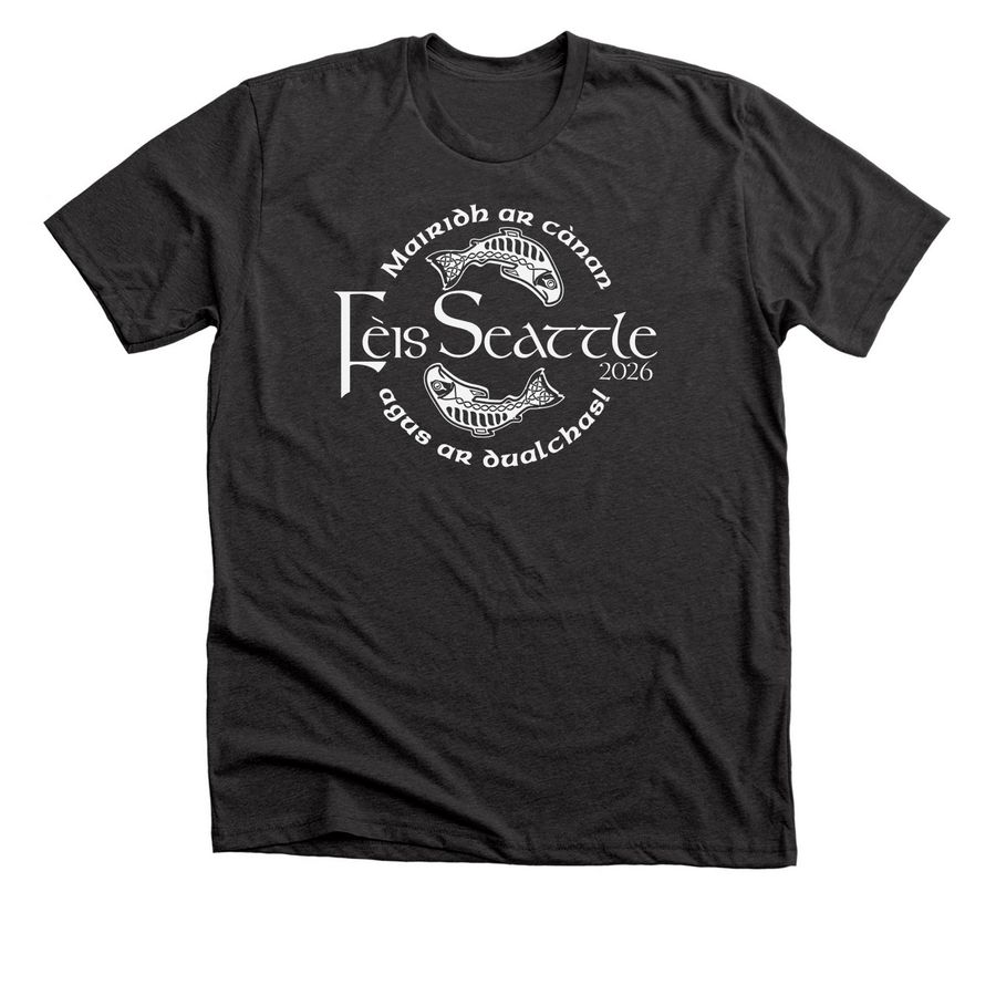 F?is Seattle 2026, a Dark Grey Heather Premium Unisex Tee
