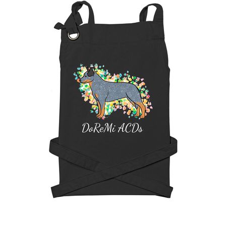Aprons, a Black Cotton Canvas Pocket Apron
