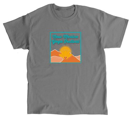 New Mexico Yoga Festival, a Charcoal Classic Unisex Tee