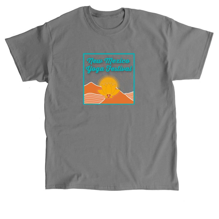 New Mexico Yoga Festival, a Charcoal Classic Unisex Tee