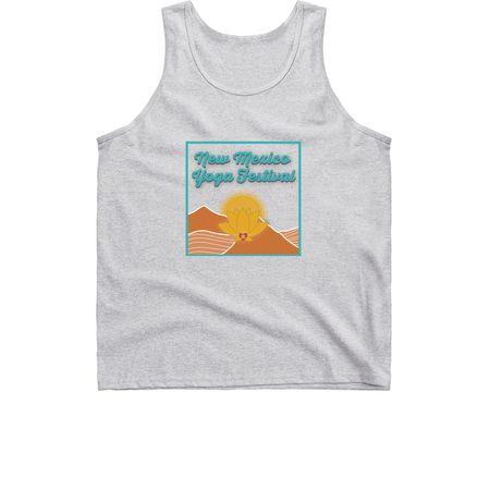 New Mexico Yoga Festival, a Sport Grey Classic Unisex Tank Top