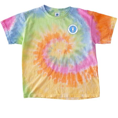 Acton MINI logo, a Eternity Youth Tie Dye Tee