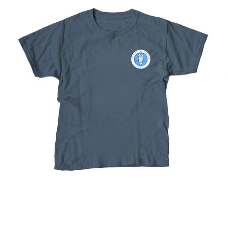 Acton MINI logo, a Indigo Youth Unisex Tee