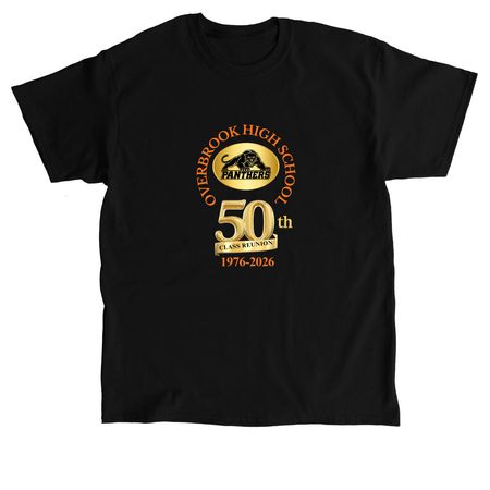OHS Class of 1976 --50th Reunion Tee Shirts, a Black Classic Unisex Tee