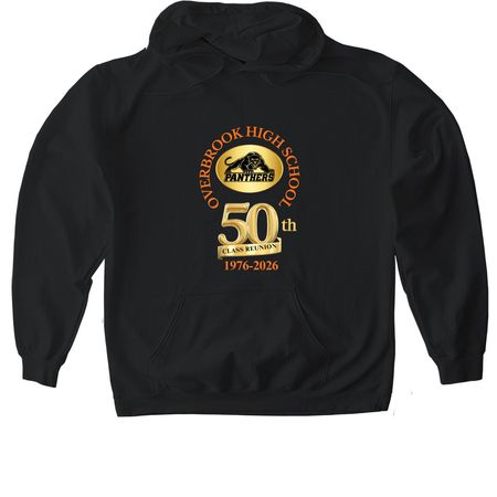 OHS Class of 1976 --50th Reunion Tee Shirts, a Black Gildan Softstyle Pullover Hoodie