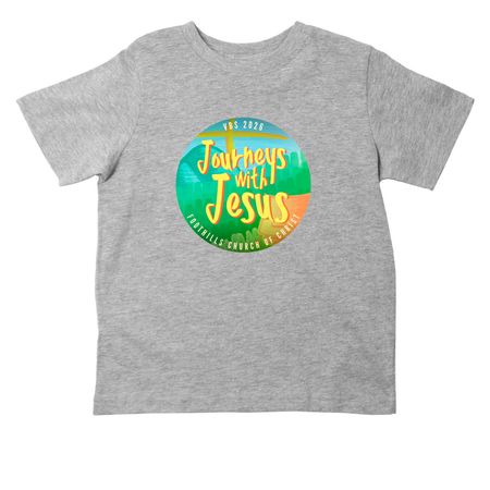 Journeys with Jesus - Toddler, a Heather Toddler Tee
