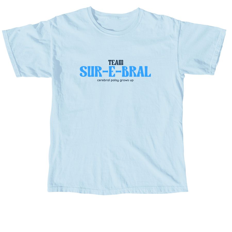 Cerebral vs. Cerebral, a Chambray Comfort Colors Unisex Tee