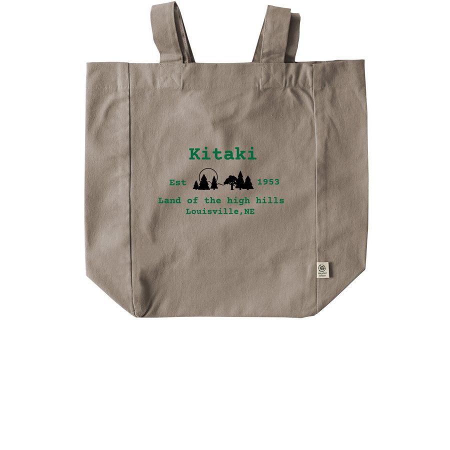 Land of the High Hills, a Pumice Recycled Cotton Tote Bag