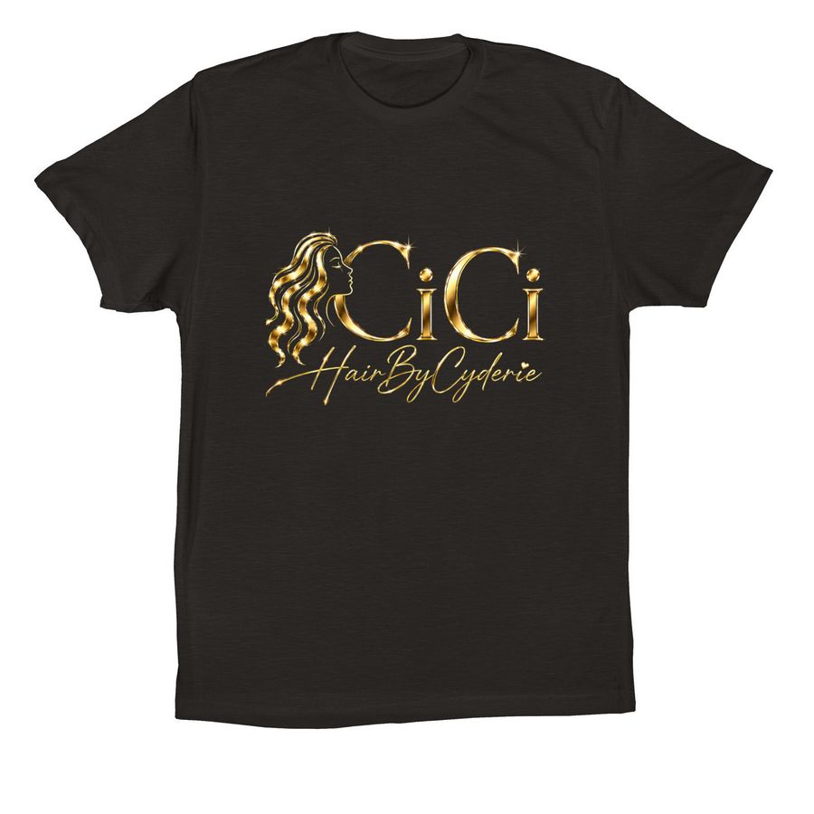 Hair By Cyderie, a Black Premium Cotton Tee