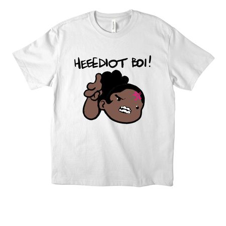 Aayyy Bwooyy wht tee, a White Unisex Heavyweight Tee