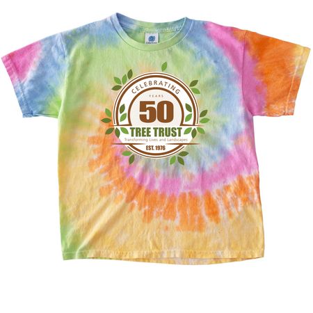 Tree Trust 50th Youth Shirts&nbsp;, a Eternity Youth Tie Dye Tee