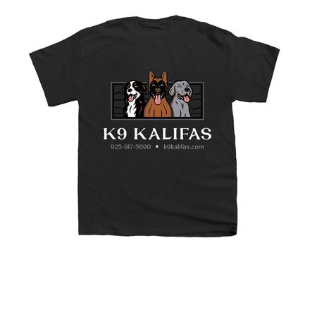 Train Your Dog Classic Collection, a Black Youth Unisex Tee