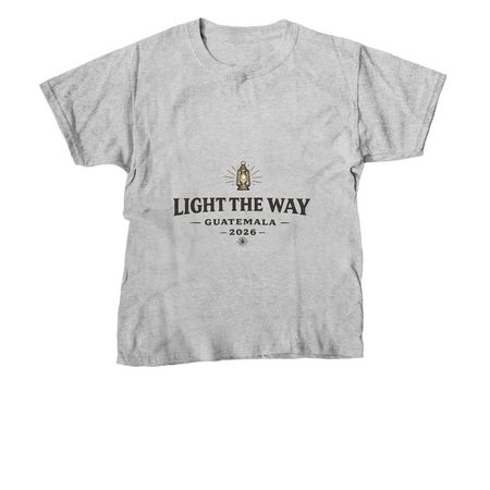 Let Your Light Shine: Guatemala Mission, a Sport Grey Youth Unisex Tee