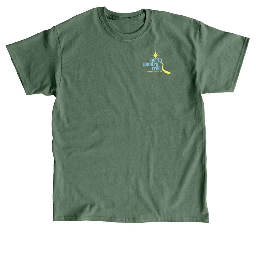 Welcome to the North Country, Green, a Military Green Classic Unisex Tee