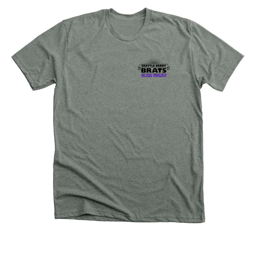 Ultra Violets, a Deep Heather Premium Unisex Tee