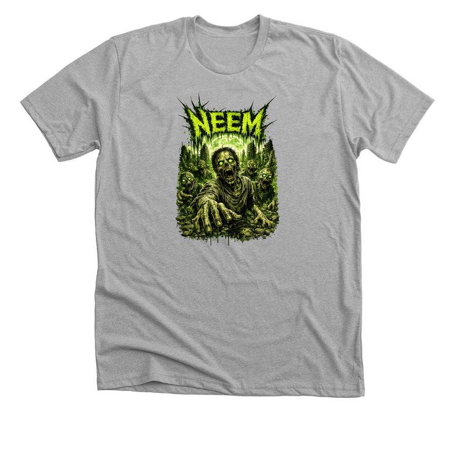 Zombie, a Athletic Heather Premium Unisex Tee