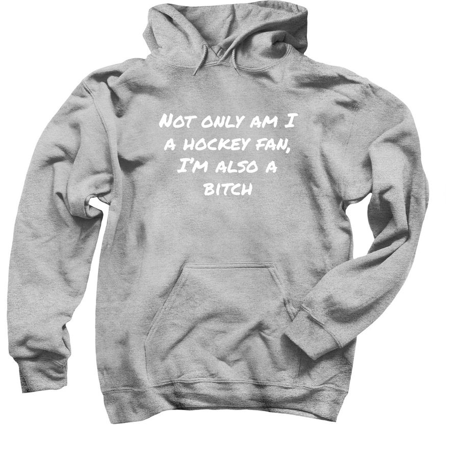 Back on our shit, a Sport Grey Pullover Hoodie