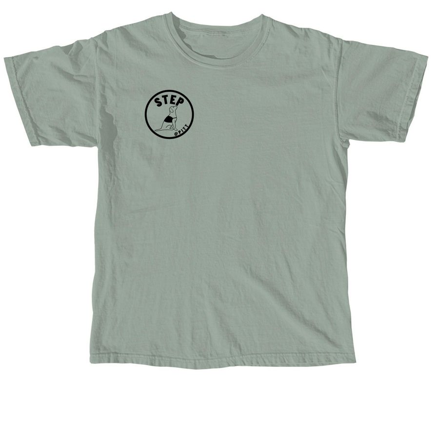 STEP@Pitt Merch Front and Back, a Bay Comfort Colors Unisex Tee