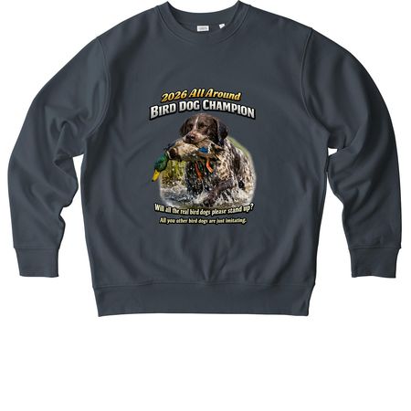 Built Different. Hunt Different., a India Ink Grey Stanley/Stella Unisex Changer 2.0 Crewneck Sweatshirt