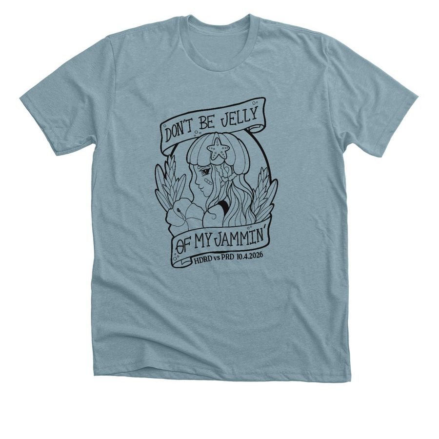 HDRD Hawaii Fundraiser!, a Heather Blue Lagoon Premium Unisex Tee