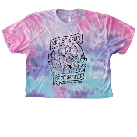 HDRD Hawaii Fundraiser!, a Cotton Candy Women's Tie Dye Cropped Tee