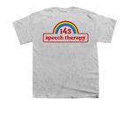 connect. empower. advocate. grow, a Sport Grey Youth Unisex Tee (back-view)