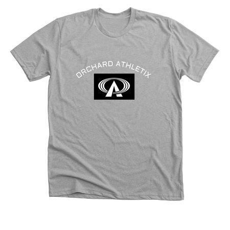 ORCHARD ATHLETIX APPAREL DESIGN #2, a Athletic Heather Premium Unisex Tee