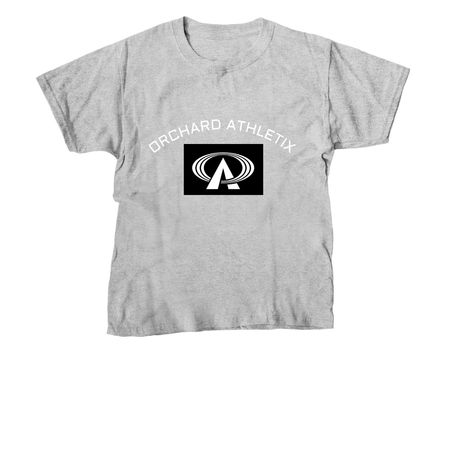 ORCHARD ATHLETIX APPAREL DESIGN #2, a Sport Grey Youth Unisex Tee