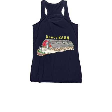 10 Year Anniversary Shirts!, a Navy Women's Racerback