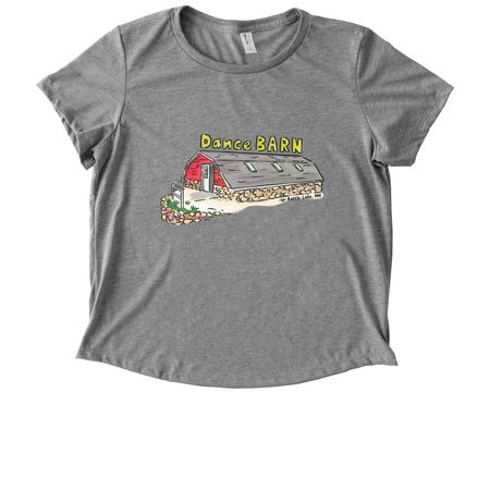 10 Year Anniversary Shirts!, a Aluminum Grey Allmade Eco Triblend Women?s Scoop Neck Tee