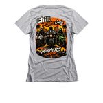 Misfit RC 2026, a Dark Heather Grey Women's Slim Fit Tee (back-view)